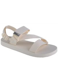 Sandały Jack Wolfskin Urban Entdeckung Belt Sandal W 4056801-5152 beżowy. Zapięcie: klamry. Kolor: beżowy. Materiał: guma, syntetyk, materiał, tkanina #1