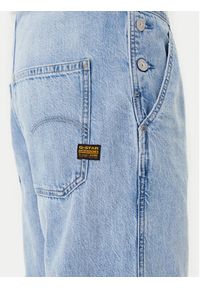 G-Star RAW - G-Star Raw Ogrodniczki D24398-D536 Niebieski Straight Fit. Kolor: niebieski #5