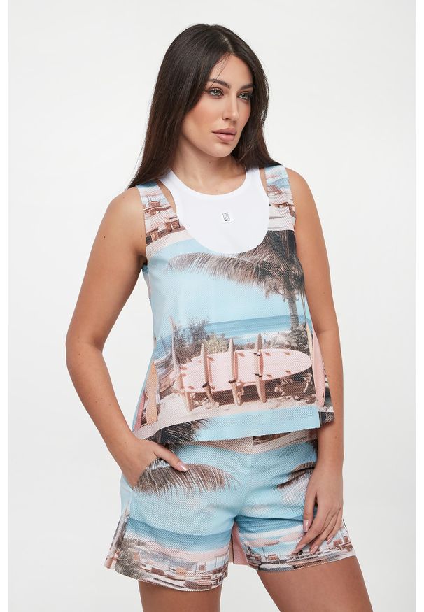 Sportalm - Top damski z siatki SPORTALM