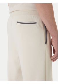 BOSS Spodnie dresowe Sense 50557197 Beżowy Regular Fit. Kolor: beżowy. Materiał: bawełna #4