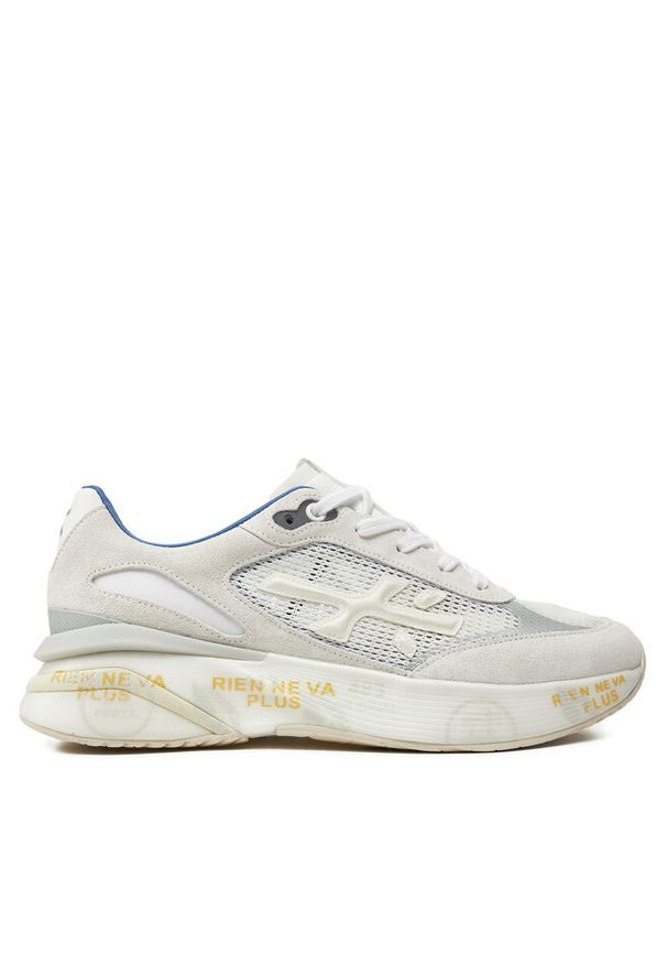 Sneakersy Premiata. Kolor: kremowy