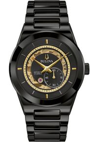 Zegarek Bulova Zegarek męski Bulova 98A291 czarny. Kolor: czarny #1