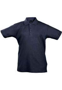 SOL'S - Koszulka Polo Dla Dzieci/dzieci Summer II. Typ kołnierza: polo. Kolor: niebieski #1