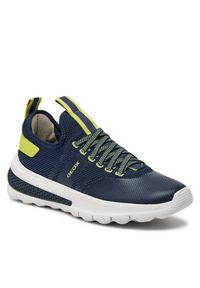 Geox Sneakersy J Activart Boy J45LTB 0159J CF43S D Granatowy. Kolor: niebieski. Materiał: materiał, mesh