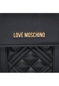 Love Moschino - LOVE MOSCHINO Duży Portfel Damski JC5682PP0ILA0000 Czarny. Kolor: czarny. Materiał: skóra #3