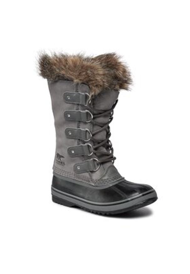 sorel - Sorel Śniegowce Joan Of Arctic™ Wp NL3481-052 Szary. Kolor: szary. Materiał: zamsz, skóra