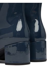 HÖGL Botki 0-184104-32000 Granatowy. Kolor: niebieski. Materiał: lakier, skóra #2
