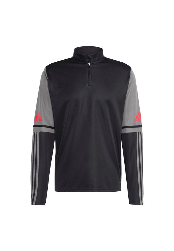 Adidas - Bluza męska adidas Squadra 25 Training Top. Kolor: wielokolorowy, szary, czarny. Materiał: poliester. Sport: piłka nożna