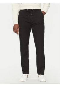 Guess Spodnie materiałowe M5RB51 WGXW1 Czarny Regular Fit. Kolor: czarny. Materiał: bawełna #1