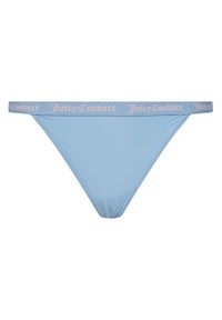 Juicy Couture Komplet 3 par stringów JCTTH125982 Kolorowy. Materiał: syntetyk. Wzór: kolorowy