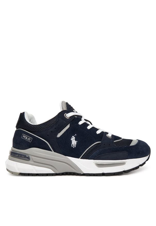 Polo Ralph Lauren Sneakersy Trackstr 250 809944590002 Granatowy. Kolor: niebieski. Materiał: skóra, zamsz