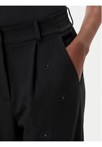 Liu Jo Sport Spodnie dresowe TA5193 J5942 Czarny Relaxed Fit. Kolor: czarny. Materiał: bawełna