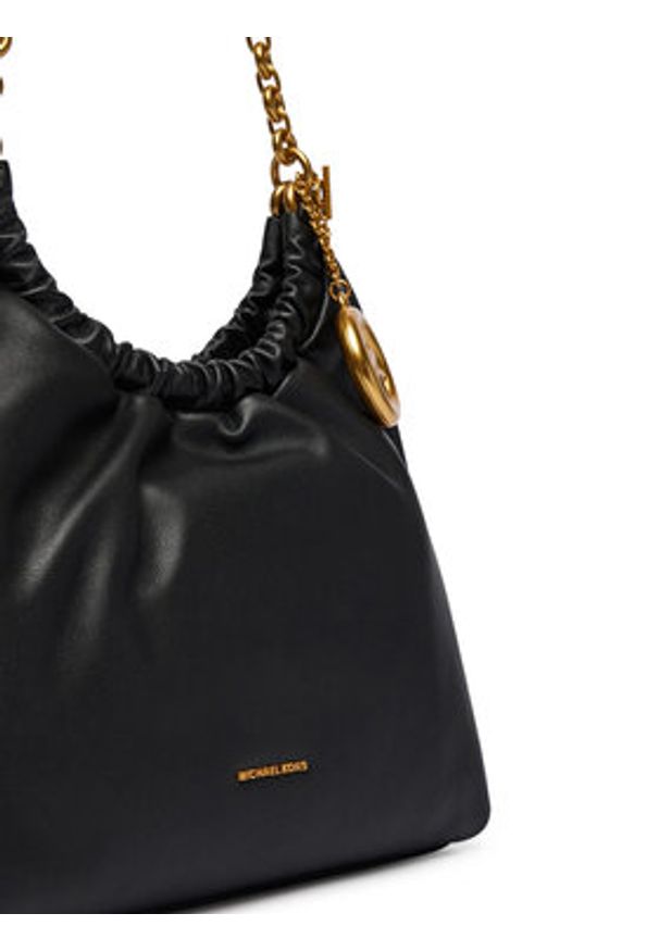 MICHAEL Michael Kors Torebka Indie 32S6A50C6L Czarny. Kolor: czarny. Materiał: skórzane