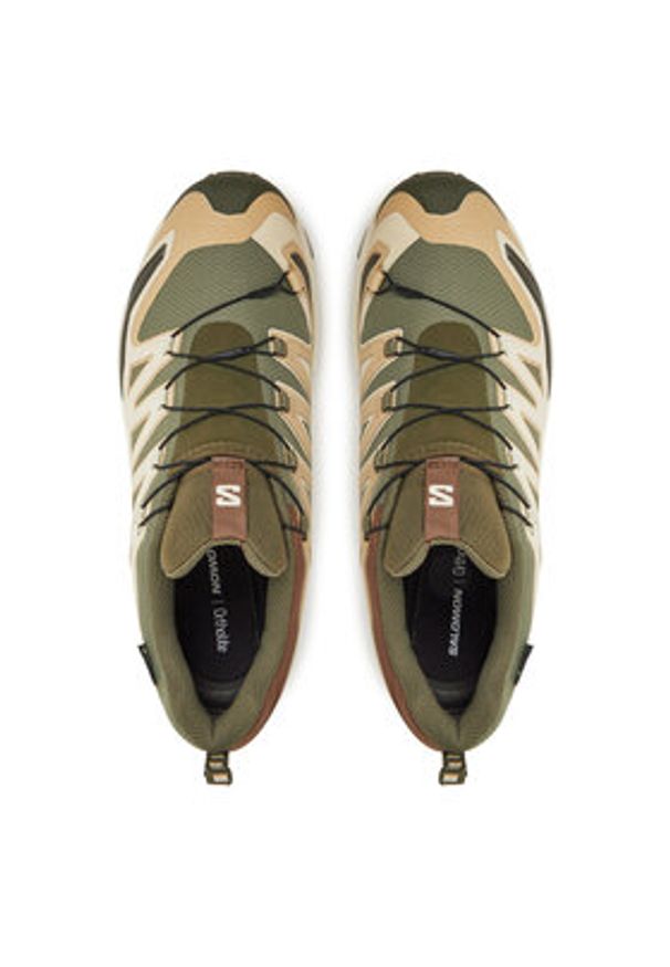 salomon - Salomon Buty do biegania Xa Pro 3D V9 Gore-Tex L47820200 Zielony. Kolor: zielony. Materiał: materiał. Technologia: Gore-Tex