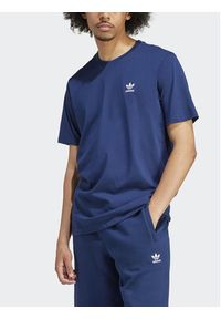 Adidas - adidas T-Shirt Trefoil Essentials IR9693 Granatowy Regular Fit. Kolor: niebieski. Materiał: bawełna #3