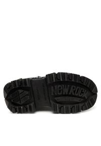 NEW ROCK Botki M-373SC-C1 Szary. Kolor: szary. Materiał: skóra. Styl: rockowy #3