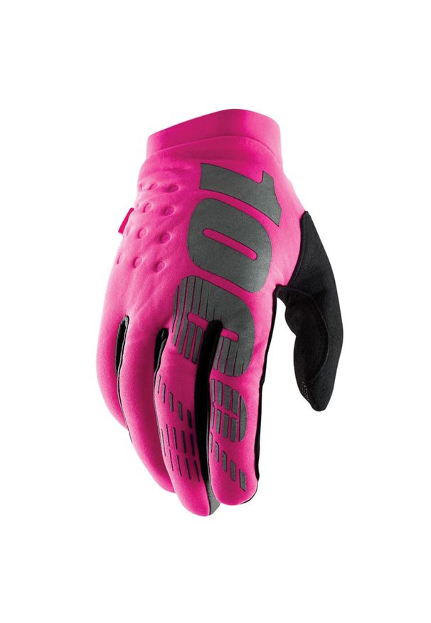 Rękawiczki damskie 100% brisker. Kolor: różowy, wielokolorowy, czarny. Sport: kolarstwo