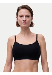 Chantelle Biustonosz top Soft Stretch C16A20 Czarny. Kolor: czarny. Materiał: syntetyk