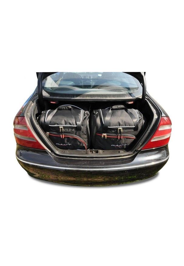 KJUST - Torby Do Bagażnika Mercedes-Benz Clk 2002-2010 4Szt Kjust. Kolor: czarny. Styl: sportowy