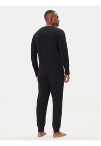 Emporio Armani Underwear Piżama EM000610 AF10776 MC108 Czarny Regular Fit. Kolor: czarny. Materiał: bawełna