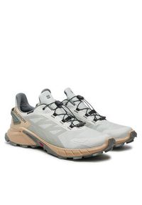 salomon - Salomon Buty do biegania Supercross 4 Gore-Tex L47594300 Szary. Kolor: szary. Materiał: materiał. Technologia: Gore-Tex #5