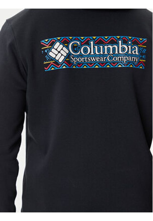columbia - Columbia Bluza 2137182 Czarny Regular Fit. Kolor: czarny. Materiał: bawełna