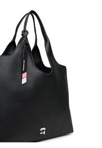 Karl Lagerfeld - KARL LAGERFELD Torebka A3W30096 Czarny. Kolor: czarny. Materiał: skórzane #5