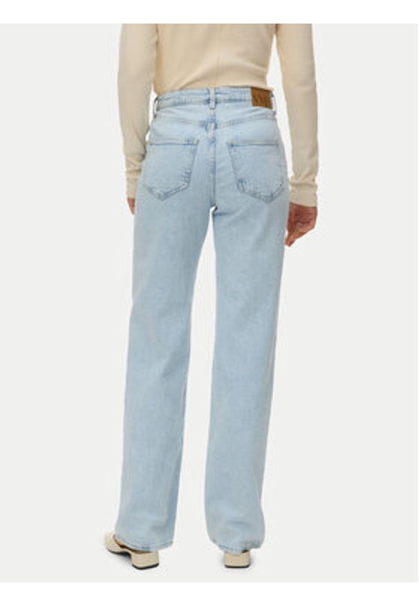 Vero Moda Jeansy Tessa 10345321 Niebieski Wide Leg. Kolor: niebieski