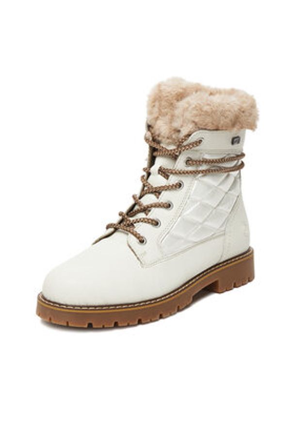 Remonte Trzewiki CEO-D9383-80 Biały. Kolor: biały. Materiał: skóra, syntetyk