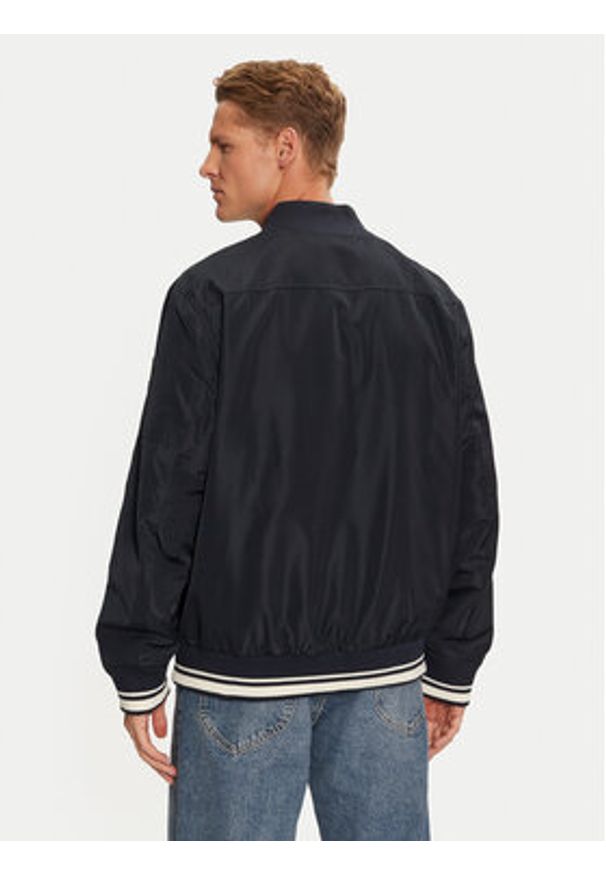 Mustang Kurtka bomber Limon 1015603 Granatowy Regular Fit. Kolor: niebieski. Materiał: syntetyk
