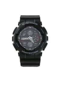 G-Shock Zegarek GA-140-1A1ER Czarny. Kolor: czarny. Materiał: syntetyk #1