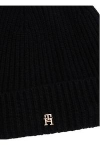 TOMMY HILFIGER - Tommy Hilfiger Czapka Th Cashmere AW0AW17772 Czarny. Kolor: czarny. Materiał: kaszmir, materiał #3