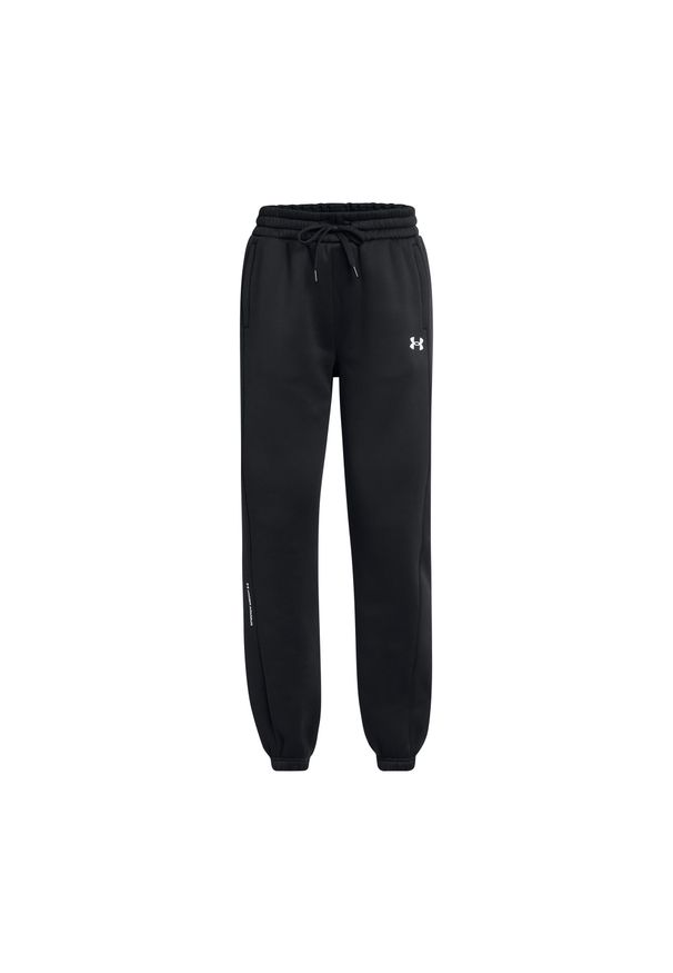 Spodnie sportowe damskie Under Armour Fleece®. Kolor: czarny. Długość: długie