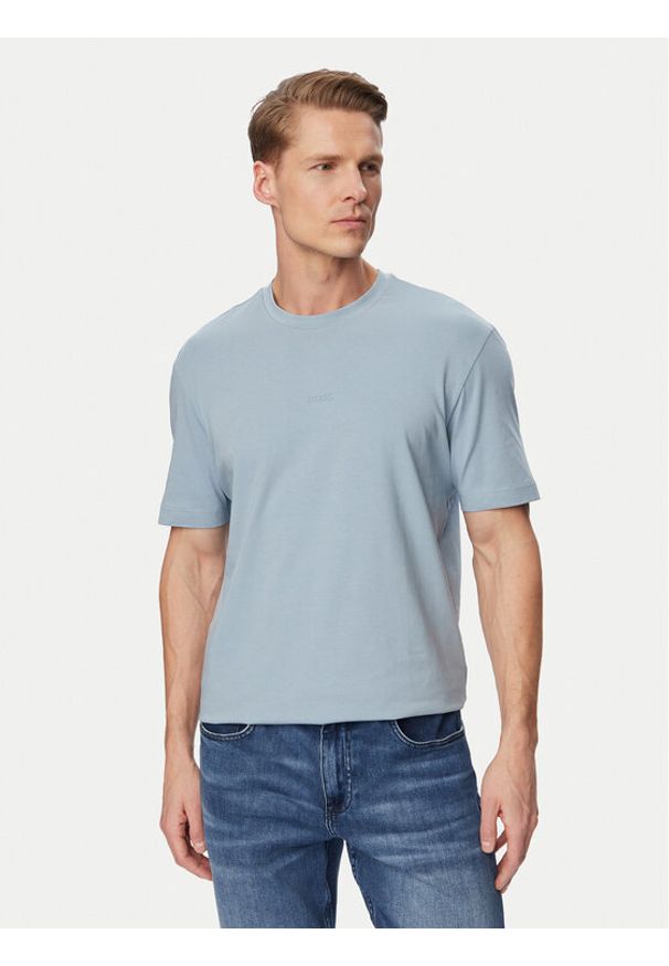 BOSS T-Shirt Tchup 50473278 Niebieski jasny Relaxed Fit. Kolor: niebieski. Materiał: bawełna