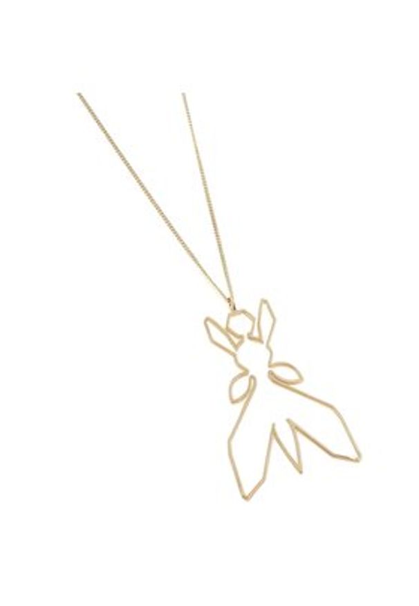 Patrizia Pepe Naszyjnik 2J2386/M004-Y449 Złoty. Materiał: złote. Kolor: złoty