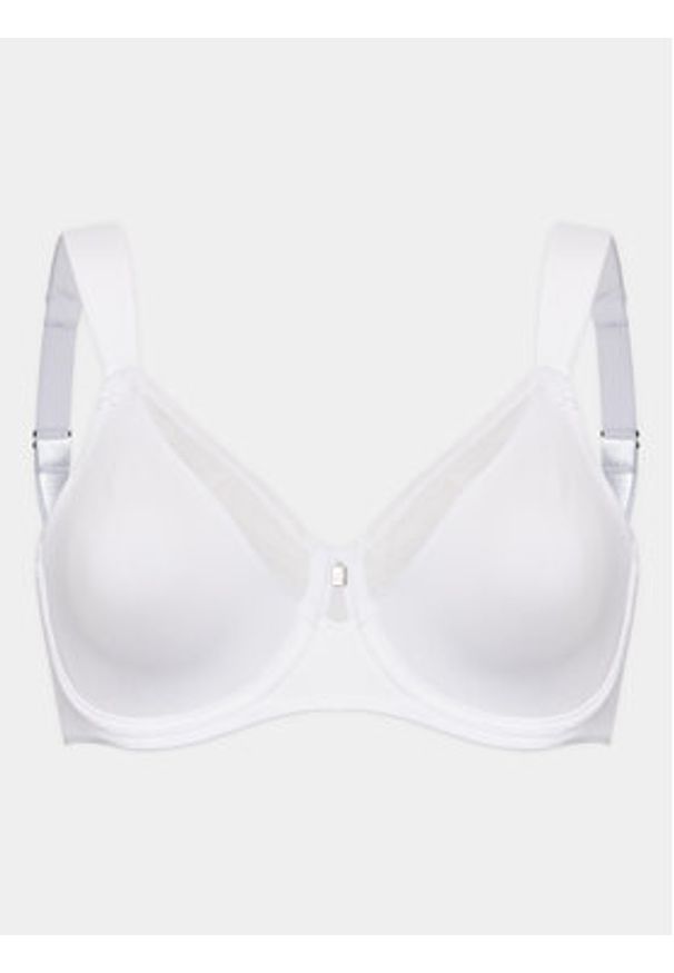 Triumph Biustonosz z fiszbiną True Shape Sensation 10186010 Biały. Kolor: biały. Materiał: syntetyk