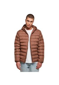 Kurtka puchowa Urban Classics Basic Bubble. Kolor: brązowy. Materiał: puch. Sezon: zima #1