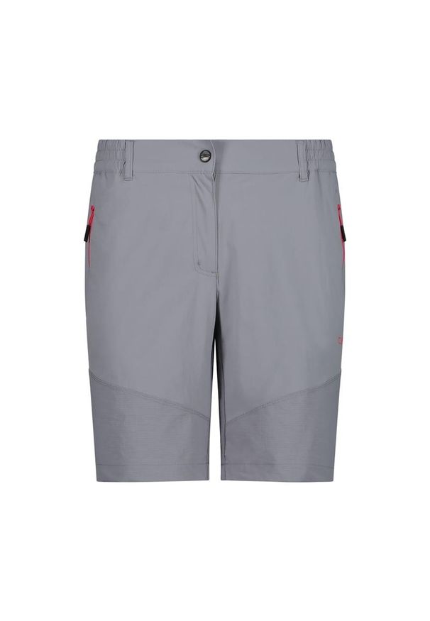 Bermudy damskie turystyczne CMP 30T6866. Kolor: szary. Sport: turystyka piesza