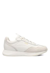 HOFF - Białe sneakersy Champ Elysees. Kolor: biały. Materiał: guma, materiał. Wzór: nadruk