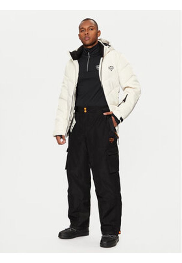 Guess Spodnie narciarskie M4PB59 WH0K0 Czarny Regular Fit. Kolor: czarny. Materiał: syntetyk. Sport: narciarstwo