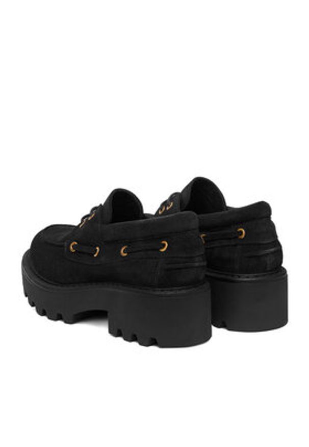 Badura Loafersy EO-AZALEA-8126-25 Czarny. Kolor: czarny. Materiał: zamsz, skóra