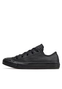 Converse Trampki Chuck Taylor All Star Mono Leather 135253C Czarny. Kolor: czarny. Materiał: skóra #4