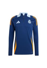 Adidas - Bluza Real Madrid Tiro 24 Competition Training. Kolor: pomarańczowy, niebieski, wielokolorowy. Materiał: materiał. Sport: piłka nożna #2