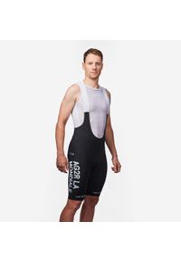 VAN RYSEL - Spodenki rowerowe Van Rysel RCR PRO oficjalne Decathlon AG2R La Mondiale Team. Kolor: czarny, biały, wielokolorowy. Materiał: tkanina. Sezon: lato. Sport: kolarstwo