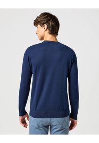 Wrangler - WRANGLER MĘSKA BLUZA KNIT SWEATER NAVY 112357427 #5