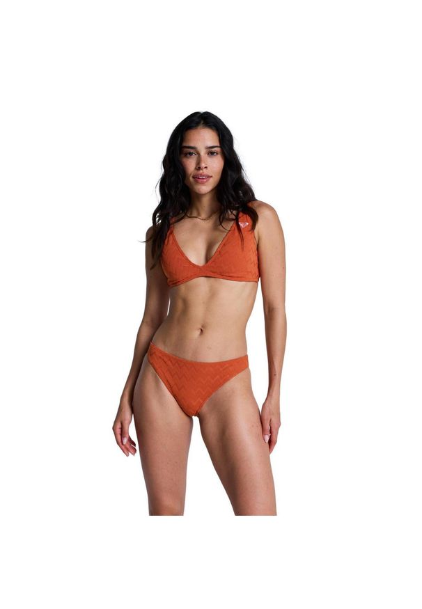 Roxy - Majtki bikini o średnim kryciu dla Kobiety CURRENT COOLNESS Pomarańczowy. Kolor: pomarańczowy. Materiał: tkanina, poliamid, elastan