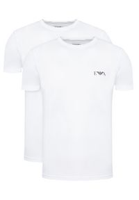 Emporio Armani Underwear Komplet 2 t-shirtów EM001849 AF14131 M0082 Biały Fitted Fit. Kolor: biały. Materiał: bawełna #8