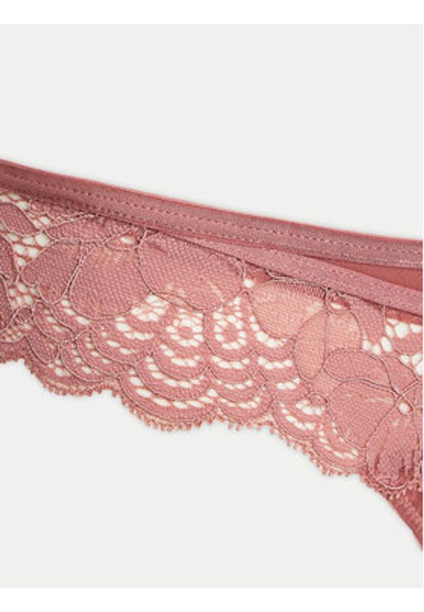 Hunkemöller Figi brazylijskie Lainey 205444 Różowy. Kolor: różowy. Materiał: syntetyk