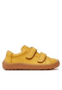 Froddo Sneakersy Barefoot Base G3130240-6 S Żółty. Kolor: żółty