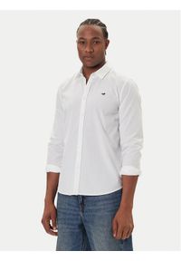 Mustang Koszula Canton 1016951 Biały Slim Fit. Kolor: biały. Materiał: bawełna